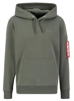 Alpha Industries Air Force Hoody Kapuzensweat für Herren Dark Olive