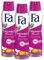 3 er Pack Fa Throwback Moments Deospray Deo Deodorant 3 x 150 ml
