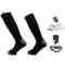 Lambo Electric Socks - Electric Thermal Foot Warmers with Temperature Control,Extra Thick Insulated Heated Socks Battery Powered 2200mAh for Men