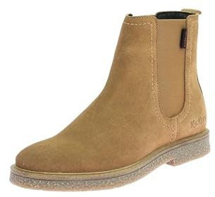 Kickers Calcio Lorel, Stivali Chelsea Donna, Marrone, 39 EU