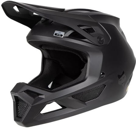 Fox Racing YTH Rampage Helmet - Unisex - Fahrrad Helm, Leichtgewicht, Belüftungssystem, MIPS Technologie,Matte Black,L