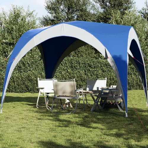 ZEYUAN Partyzelt Blau Wasserdicht, Festzelt, Pavillion, Bierzelt, Garten Party Zelt, Gartenzelt, Grillpavillon - 94570