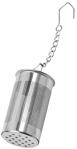 FineMesh Metal Tea Strainer - Stainless Steel Loose Tea Infuser Basket | Cooking Infuser for Rooibos & Flower Tea