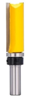 1pc Router Bit 12mm Schaft 2 Flöte UP Down Cut Flush Trim Router Bit Mit Lager Hartmetall fräser for Holzbearbeitung(19.05x50.08mm)