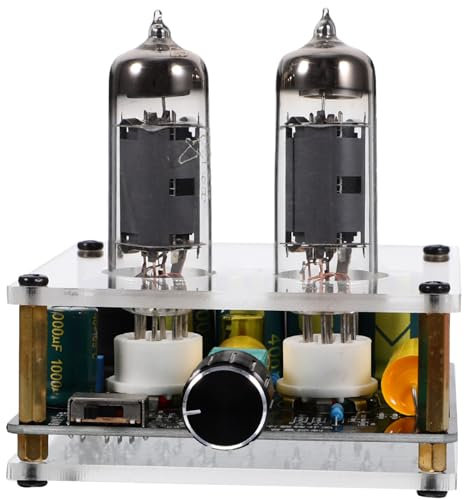 DIYEAH Preamplificatore Valvolare Hifi per Tube Preamp Elegante e Zero Ottimizza Audio con Design e Duraturo per Home Theater e Decorazioni Moderne