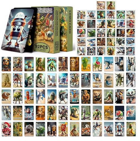 PQKL-party Italiian Braiinrot Cards, 92pcs Braiinrot Cards Gifts | No Duplicates Fun Card Collection, Gifts for Fan