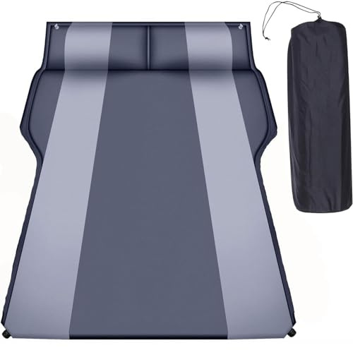 SUV Luftmatratze Auto Bett Camping Kissen Verbesserte Verdickte und Universal Auto Matratze Camping Tragbare Isomatte für Reisen Verwendung in Ihrem Auto RV Mini-Van MPV Kofferraum
