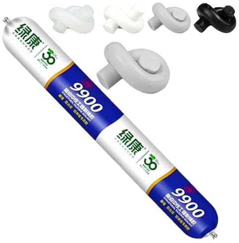 9900 Sealant Waterproof, Super Scellant Imperméable 3.0, Mastic Silicone Imperméable pour Extérieur, Résistant à la Chaleur, aux Déchirures et à l'étirement (Gris,1Pcs)