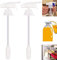 2PCS Automatic Drink Straw,Automatic Drink Dispenser Gadget,Spill Proof Portable Electric Tap Automatic Water Drink Dispenser Pumps for Milk Juice Beer Beverage Bottle Magic tap