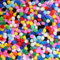 HERZWILD 1000pcs Pompons 15mm Bunte Pompom Craft Pom ca. Mini Pom Poms Bälle, Bunt Kleine Bommeln Flauschigen Pompons Plüsch Bälle für Handwerk DIY Deko Hobby Supplies