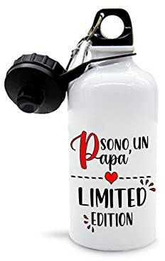 Mr. Gadgets Gourde en métal ou thermique, 500 ml Fête des pères-Personnalisables (Limited Edition)