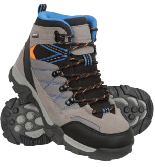 Mountain Warehouse Trail Kids Waterproof Boots Boys & Girls Grey 3