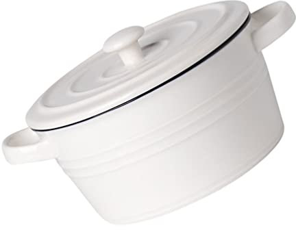 OQHAIR Plato de cerámica para Hornear Cacerola Ovalada de Porcelana Bandejas para Hornear Bandejas para Hornear Resistentes al Calor Templado Plato para Pastel Antiadherente Molde para ta