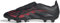 adidas Predator League Fold-Over Tongue Firm Multi Ground Football Boots, Scarpe da Calcio Unisex-Adulto, Core Black/Grey Four/Lucid Red, 39 1/3 EU