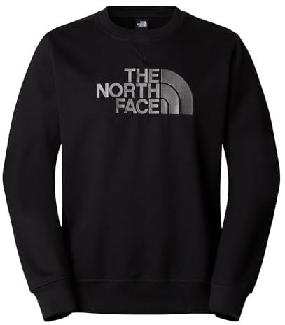 THE NORTH FACE NF0A89EKJK3 M Drew Peak Crew Maglia Lunga Uomo TNF Black Taglia S