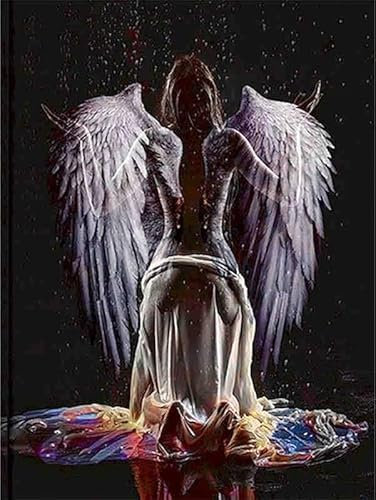 Angel Wings - Adult Wooden Jigsaw Puzzle 40000 Piece Unique Shape Beautifully Boxed Fun Challenging Brain Exercise Family Game Gift For Friends, Parents And Grandparents