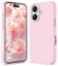 Filoto Liquid Silicone Case for iPhone 16 (6.1 inch) - Ultra Thin Full Body Protective Case, 4-Layer Shockproof Structure, Soft Scratch Resistant Microfiber Lining, Light pink