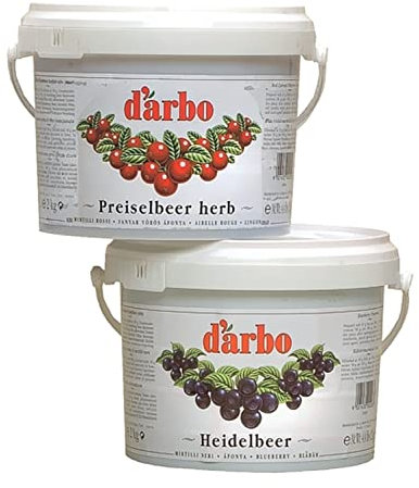 Confettura extra Mirtilli neri 2 kg. - Darbo