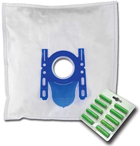 10 x Mr.Clean Staubsaugerbeutel + 10 Duftstäbe geeignet für Siemens VSZ7A400 Z 7.0 allergyPlus Staubsauger (Serie Z7.0) - kompatibel mit Swirl S62 / S67 / S68 / S73 / Y94