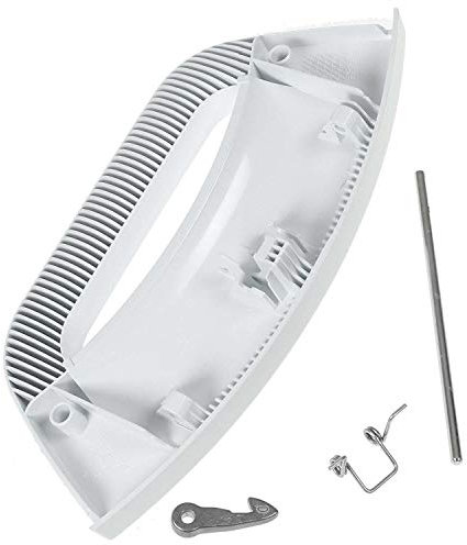 bartyspares® Door Handle & Spring Kit for HOTPOINT Washing Machine White