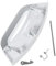 bartyspares® Door Handle & Spring Kit for HOTPOINT Washing Machine White