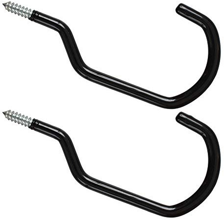 Cozihom Set di 2 ganci extra large per mountain bike, 20,3 cm, resistenti, per garage