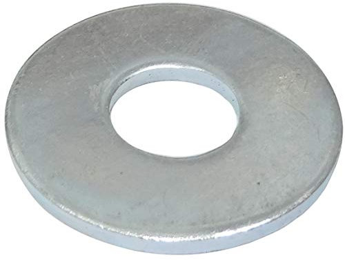 AERZETIX - C44422 - Juego de 20 arandelas planas anchas - M14x40mm - espesor 3mm - DIN9021 - acero galvanizado - color plata - montaje perno tornillo tuerca apriete estanqueidad fijación