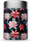 QWETCH - Isotherme Lunchbox - Tropical Schwarz 650 ml - Lebensmitteldose aus Edelstahl - 5h Warm & 7h Kalt - BPA-frei, Wasserdicht- Lunchbox für Büro, Picknick, Wandern