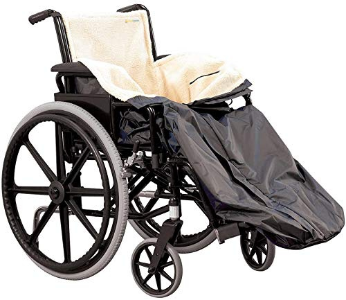 Aids 4 Mobility Waterproof Wheelchair Cosy Lined Fleece Throw Blanket Cozy Wrap Leg Body Cover Travel