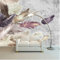 MUMUWUSG Fototapete 3D Effekt Farbe Mode Feder Muster Vlies Tapeten Wandtapete Xxl Moderne Wanddeko Design Wand Dekoration Wohnzimmer Schlafzimmer Büro 200X150Cm
