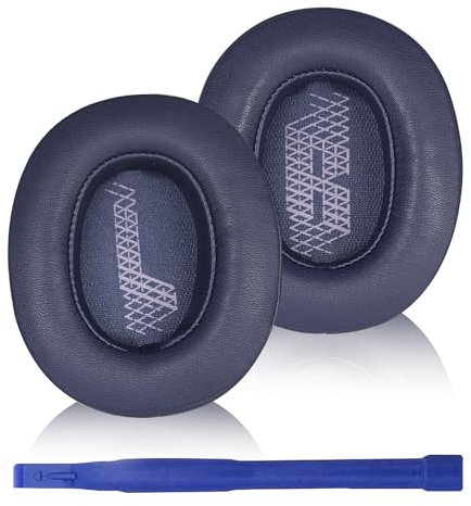 Adhiper Replacement Earpads Replacement LIVE 500BT Earpads EarPads Earmuffs Ear Pads Ear Cushions is compatible for JBL LIVE 500BT Wireless Over-Ear Headphones (Blue)