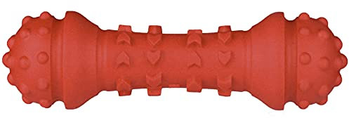 Pet-Hym Hundespielzeug Unzerstörbar,Hund kauen Knochenspielzeug,Konvexes Design Hilfe für saubere Zähne,Gemacht mit Natürlichem Gummi,Stark und langlebig