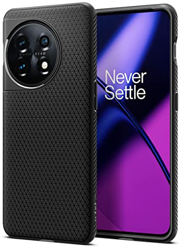 Spigen Liquid Air Case Compatible with OnePlus 11 5G - Matte Black