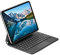 Custodia con Tastiera per iPad Pro 12,9 pollici 6/5/4/3 Gen American QWERTY con Tastiera e Supporto, Trackpad Multi-touch Tastiera Wireless Bluetooth Magnetica, per iPad Pro 12,9 pollici (Nero)