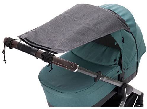 fillikid Sonnenschutz Easy für Kinderwagen grau melange