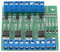 4-Kanal-MOS-FET-Modul SPS-Verstärker-Leiterplatten-Treibermodul MOS-Röhrenmodul mit Signalanzeige für LED-Streifen und Gleichstrommotor
