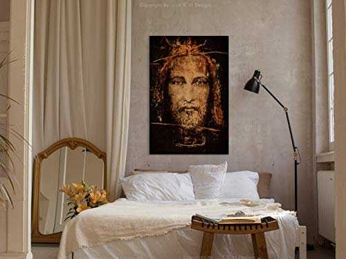 Ovegna Bild – Shroud of Turin (1 Teil) vertikal [40 x 60]