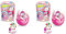 INKEE Craze Unicorn | Badebombe Kinder mit Überraschung, Badekugel 100g mit Einhornfiguren, Pop-Corn Duft (Packung mit 2)