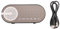 Enceinte Bluetooth portable avec horloge numérique avec veilleuse colorée, double réveil, miroir, caisson de basses, noir, , facile à utiliser