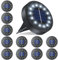 GIACOMO Solar Bodenleuchte 14 LED, Solar Gartenleuchten für Außen IP65 Wasserdicht, Solarleuchte für Garten Außenleuchte außen, für Garten, Rasen, Gehweg, Patio, Auffahrt