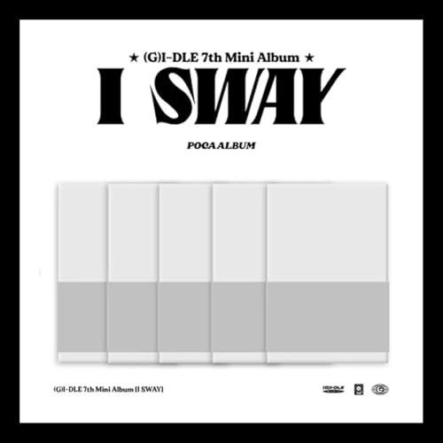 (G) I-DLE I SWAY 7th Mini Album (POCA - Random Ver. +Gift) K-POP SEALED
