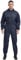 Rswnyirn Arbeitsoverall Herren mit Kapuze Lackieranzug Mehrweg Maleranzug Einteiler Overall Ganzkörperanzug Staub Schutz Werkstatt Uniform Arbeitskleidung Navy blau XL