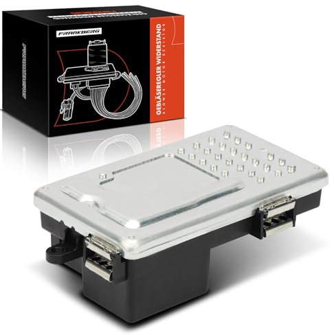 Frankberg 1x Gebläseregler Kompatibel mit 5er F10 518-550 M5 5er Gran Turismo F07 518-550 5er Touring F11 518-550 6er Cabriolet F12 640-650 M6 Replace# 64119179413