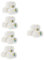 COHEALI 15 Rollen Strickgarn Pastellgarn Wollgarn Stricken Häkelprojekte Häkelgarn für den Haushalt Wolldecken Knitting Wool strickset Garnbündel häkeln Garn zum Basteln Baumwolle Weiß