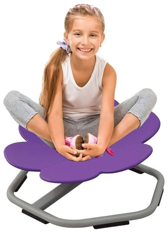 LPYDP Sensory Rotation for Children With Autism, Chair for Preschool Children Sitting in A Rotating Chair, Sensory Balance Toy, Body Coordination Training Chair, Improving Preschool Physical Fitness(P