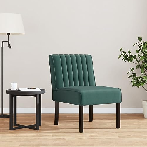 LAPOOH Polsterstuhl Dunkelgrün Samt, Fernsehsessel, Kinosessel, Lesesessel, Tv Sessel, Ohrensessel, Armsessel, Seselstuhl Wohnzimmer - 352453