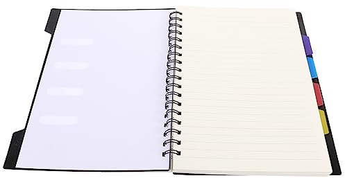 OHPHCALL Notizbuch Kariert Spiralbindung Digitaler Notizblock Notizbuch Digital Digitales Notizbuch Notizbuch Spiral Notizbuch Elektronisch Notebook with Dividers Lined Rocketbook