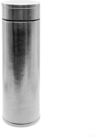 Elegante botella de agua de titanio de 450 ml, adecuada para deportes y camping, fácil de transportar