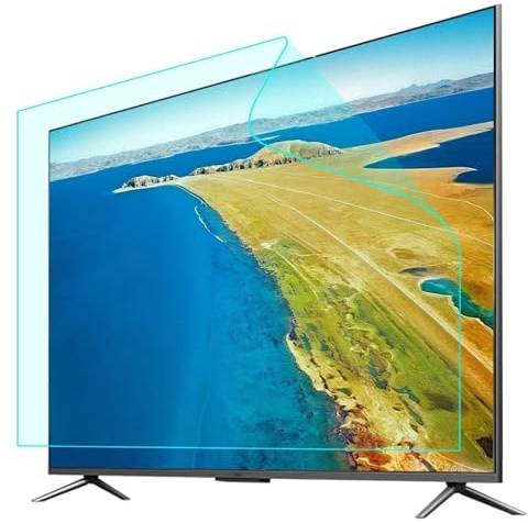 TV Screen Protector 32-75 Inch Matt Anti-Glare with 90% Anti-Glare Radiation Protection Film Eye-Friendly Blue Light Filter Protection Against Myopia for TV Monitor (60 in 1338 x 756 mm)