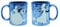Disney Cinderella & Snowwhite tazza lucida in ceramica con immagini glitter, 320 ml